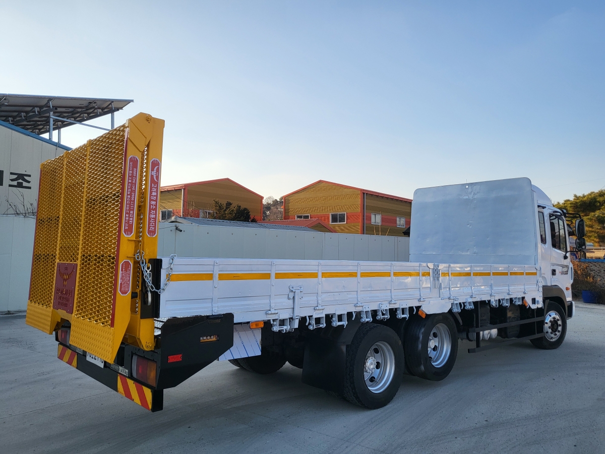 4.5톤 초장축사다리앞축