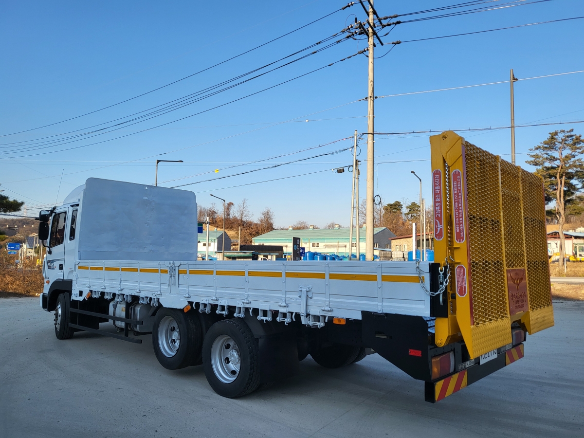 4.5톤 초장축사다리앞축