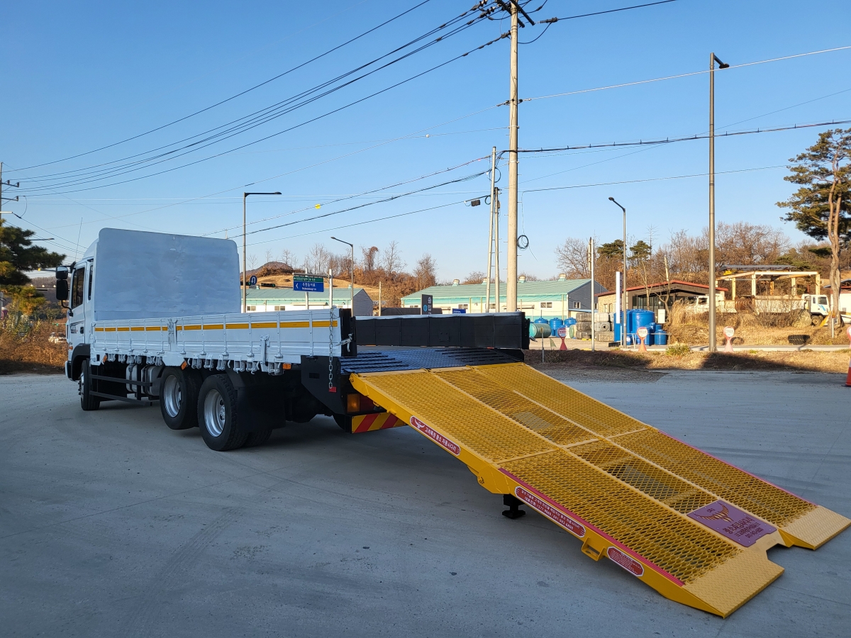 4.5톤 초장축사다리앞축