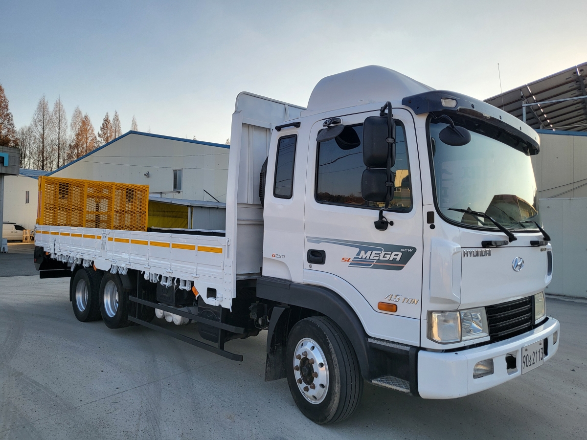 4.5톤 초장축사다리앞축