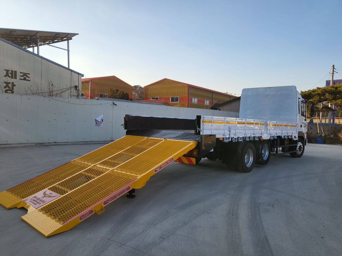 4.5톤 초장축사다리앞축